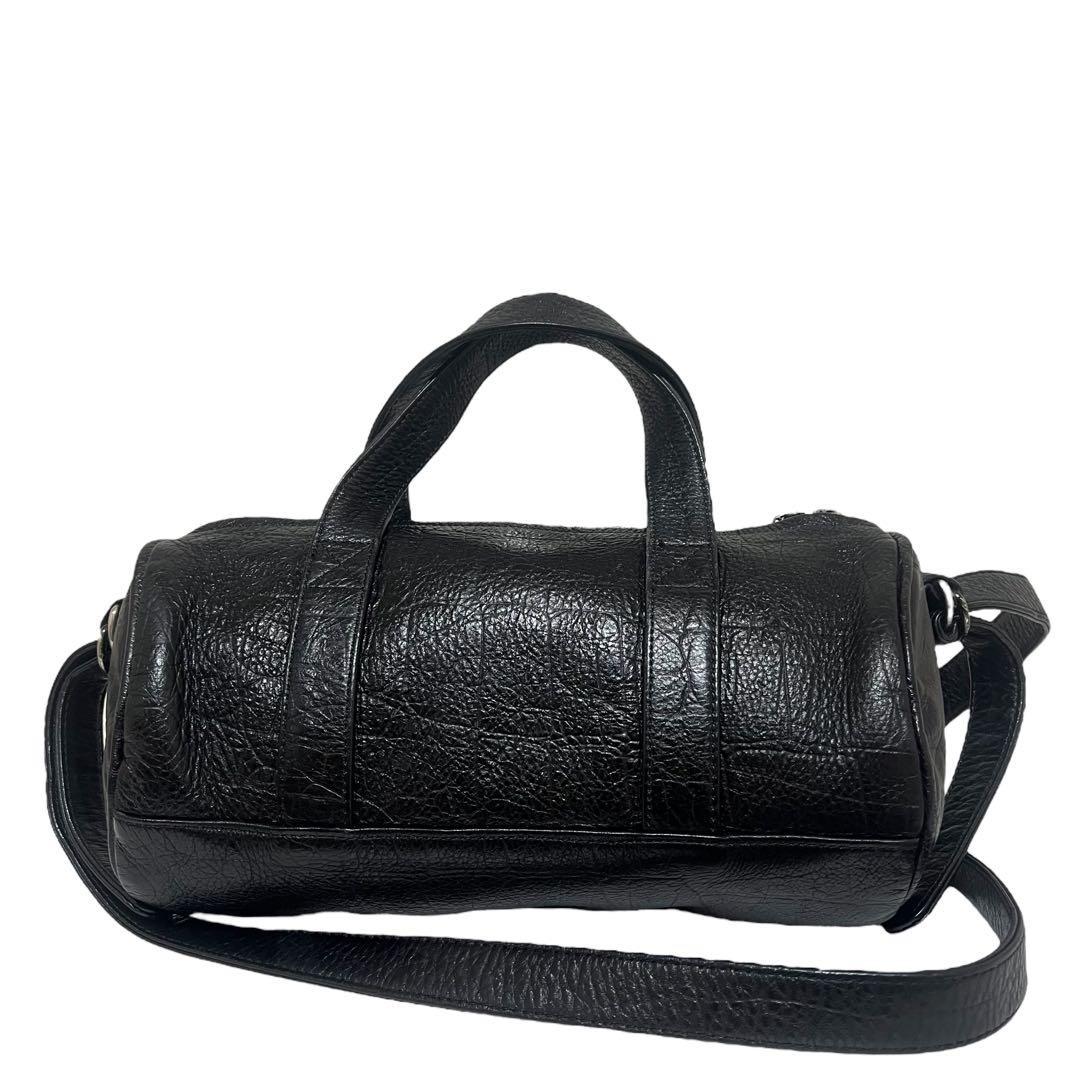 JAM  MADE ドラムバッグ 2WAY レザー ブラック