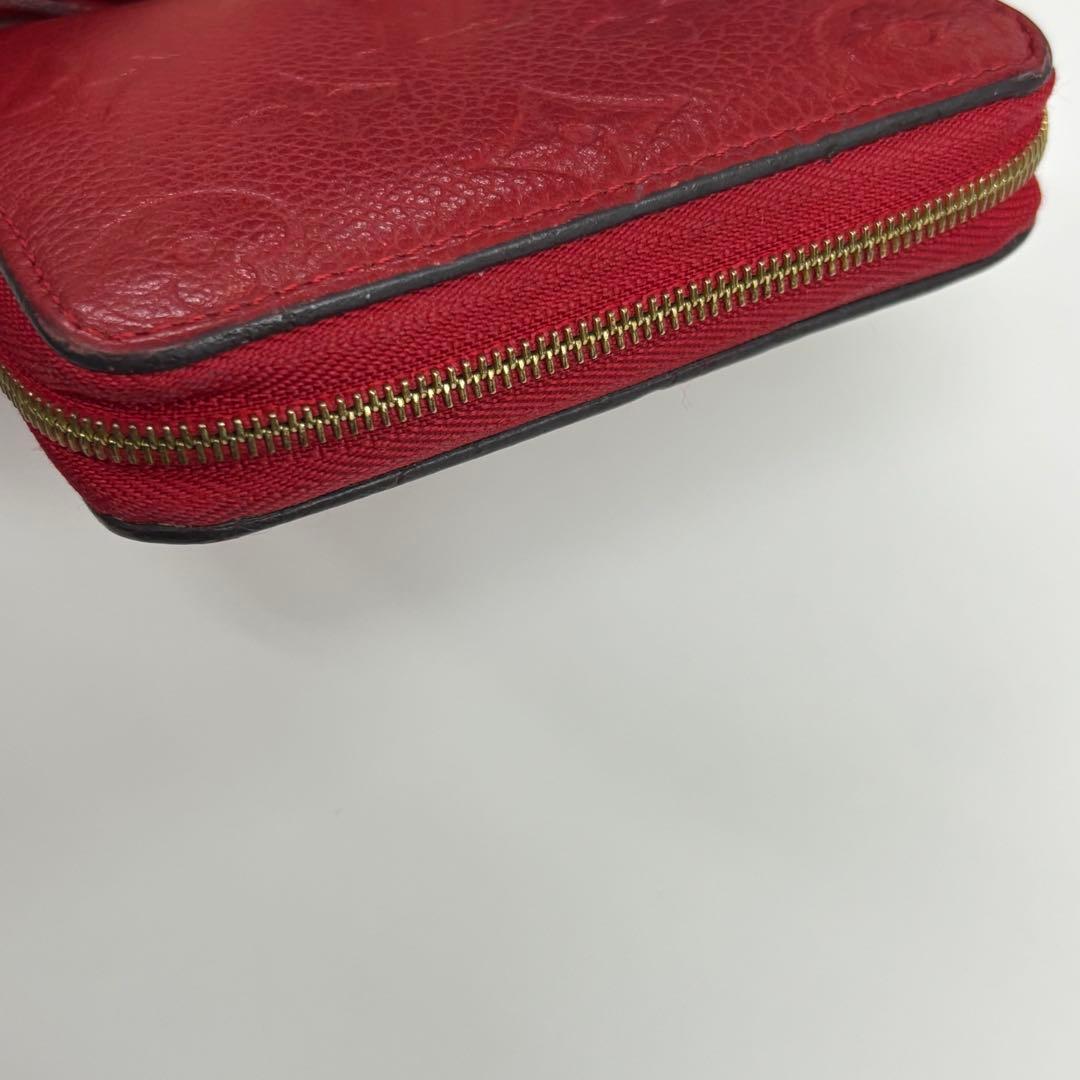 ルイヴィトン モノグラム アンプラント ジッピー パース M63696