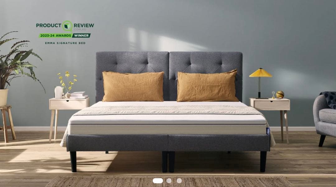 エマスリープ　ベッドフレーム　マットレス　ダブル