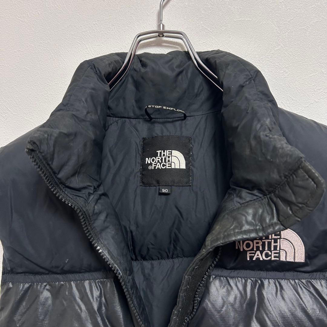 日本未入荷　ノースフェイス　メンズ　ヌプシダウンベストジャケット　770 黒　S