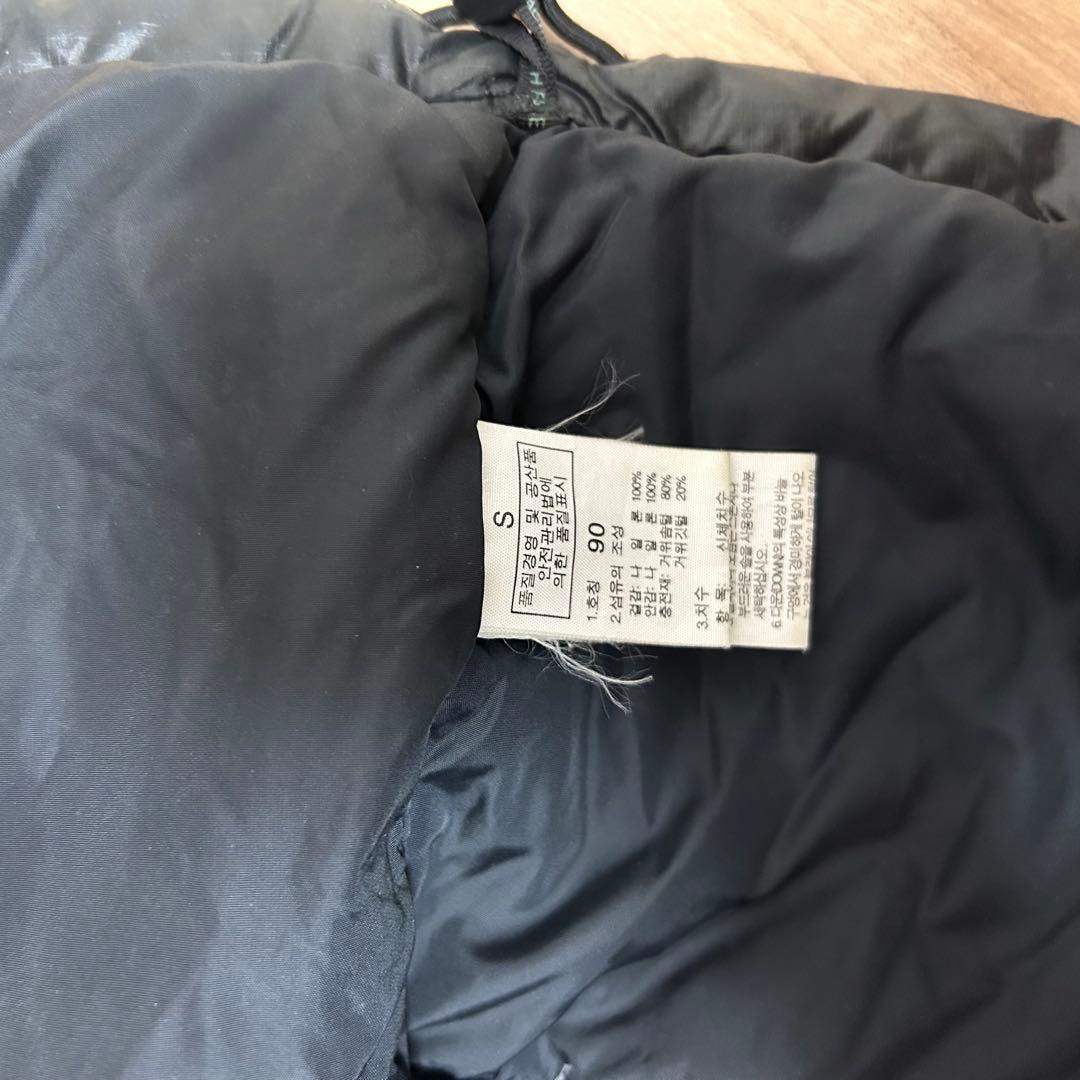 日本未入荷　ノースフェイス　メンズ　ヌプシダウンベストジャケット　770 黒　S