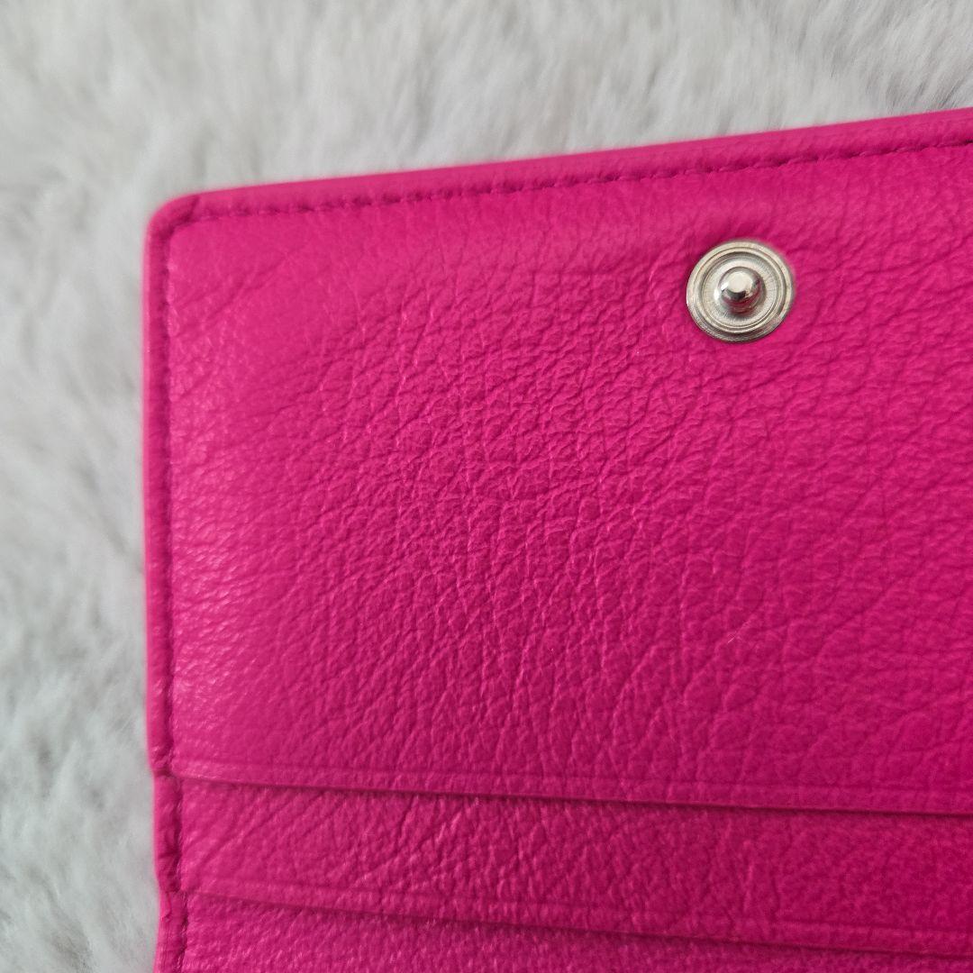 バレンシアガ　ペーパーマニー　 レザー 名刺入れ