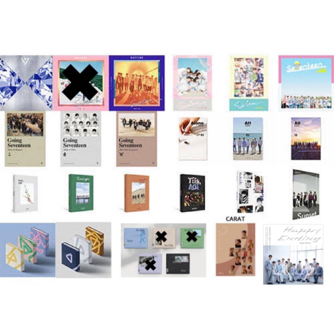 SEVENTEEN CDセット