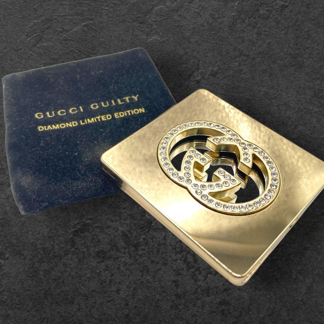 GUCCI ギルティ ダイヤモンド限定 コンパクトミラー GGロゴ 377