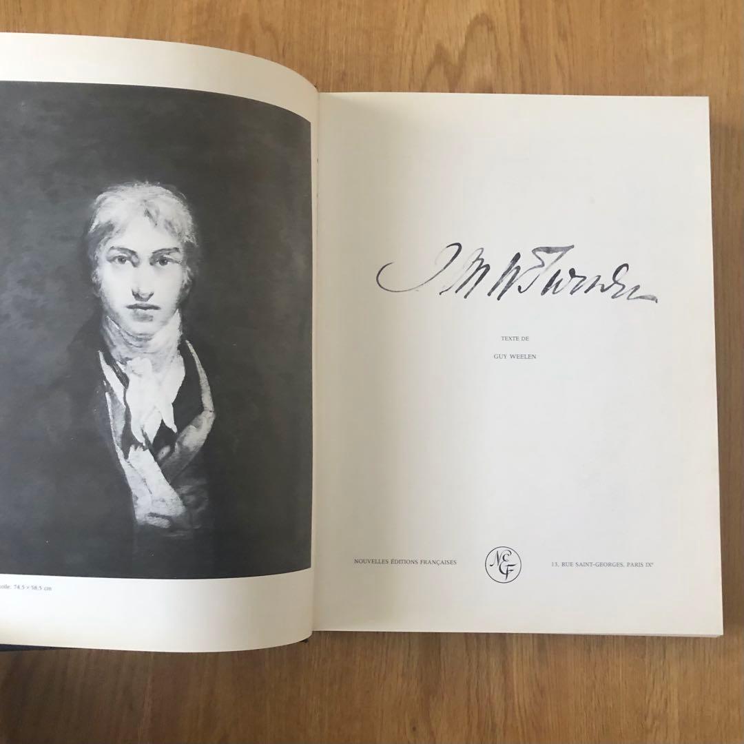 ◆中古美品◆高級装丁本 ターナー画集◆洋書/フランス語◆