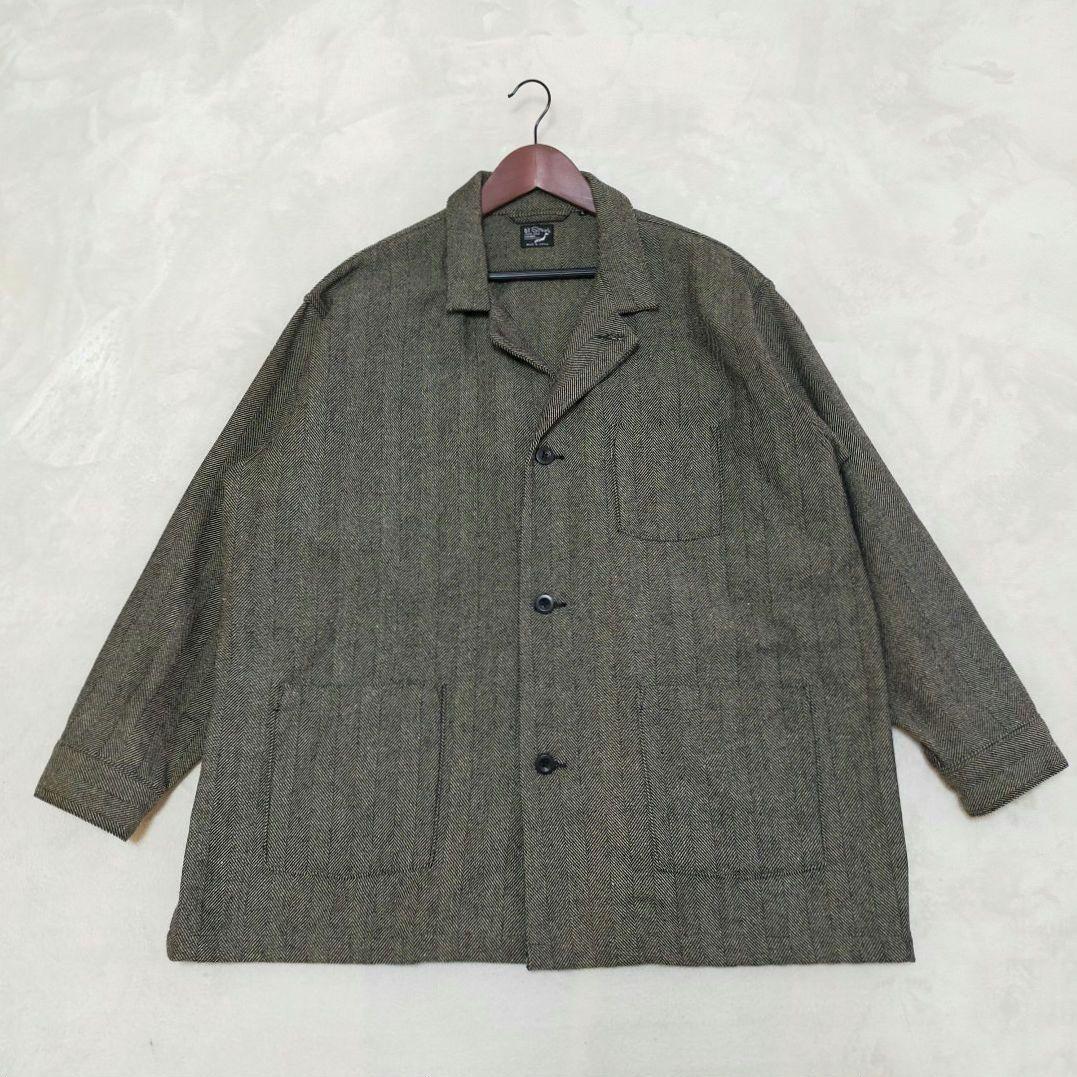 orSlow　ヘリンボーンツイード　カバーオール　2サイズ