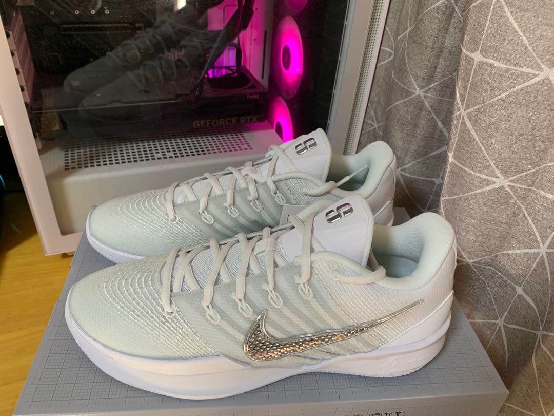 シューズ(女性用) Nike Women's Sabrina 3 White Mint Foam