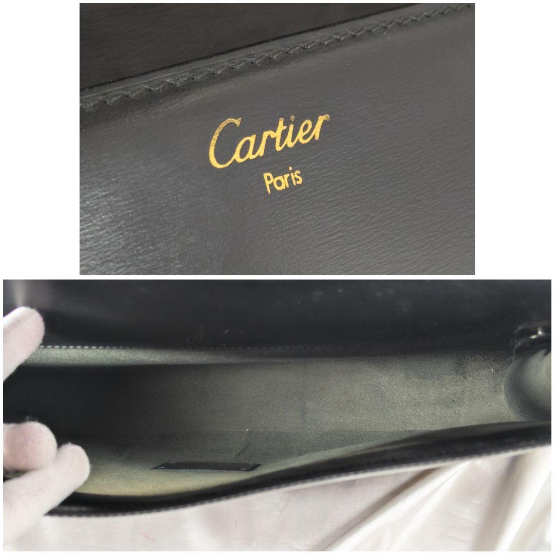 Cartier カルティエ パシャブリーフケース ビジネスバッグ 黒