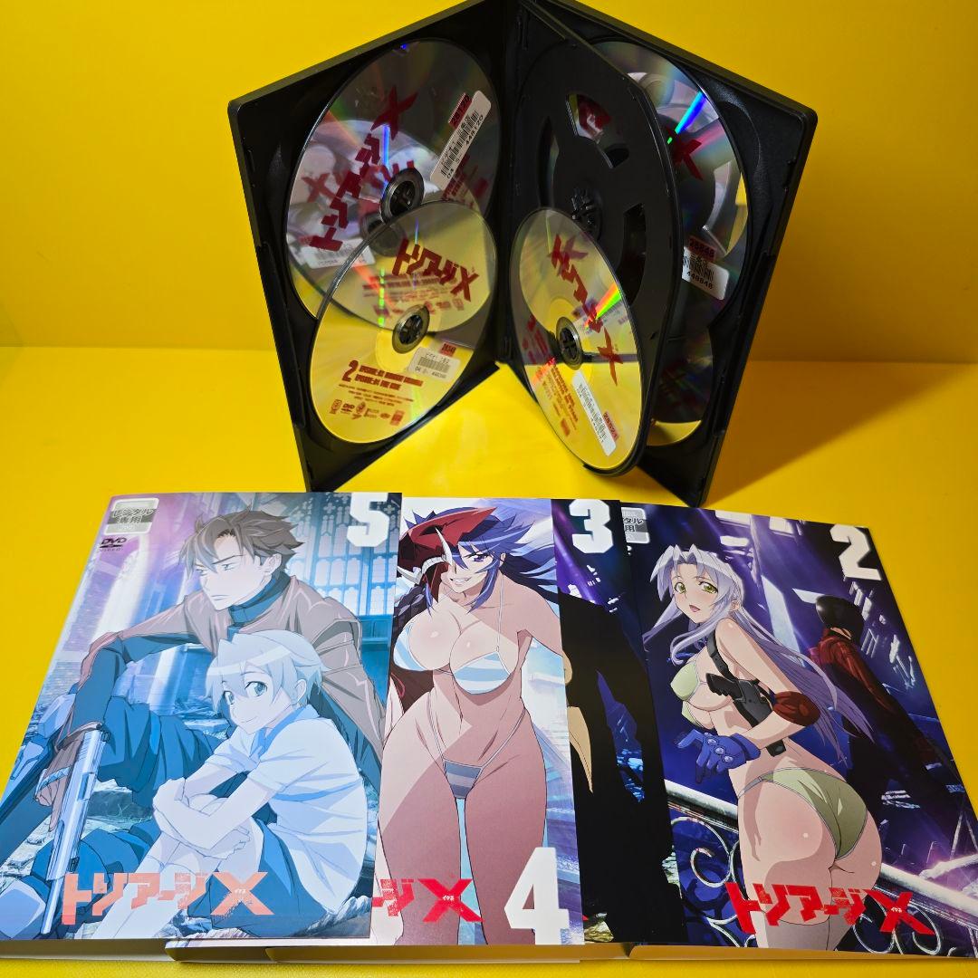 新品ケース交換済み　「トリアージX(イクス) 」DVD5巻セット