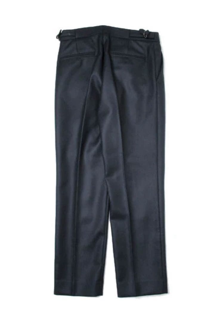 オーラリー　ライトメルトンパンツ　ネイビー　サイズ3