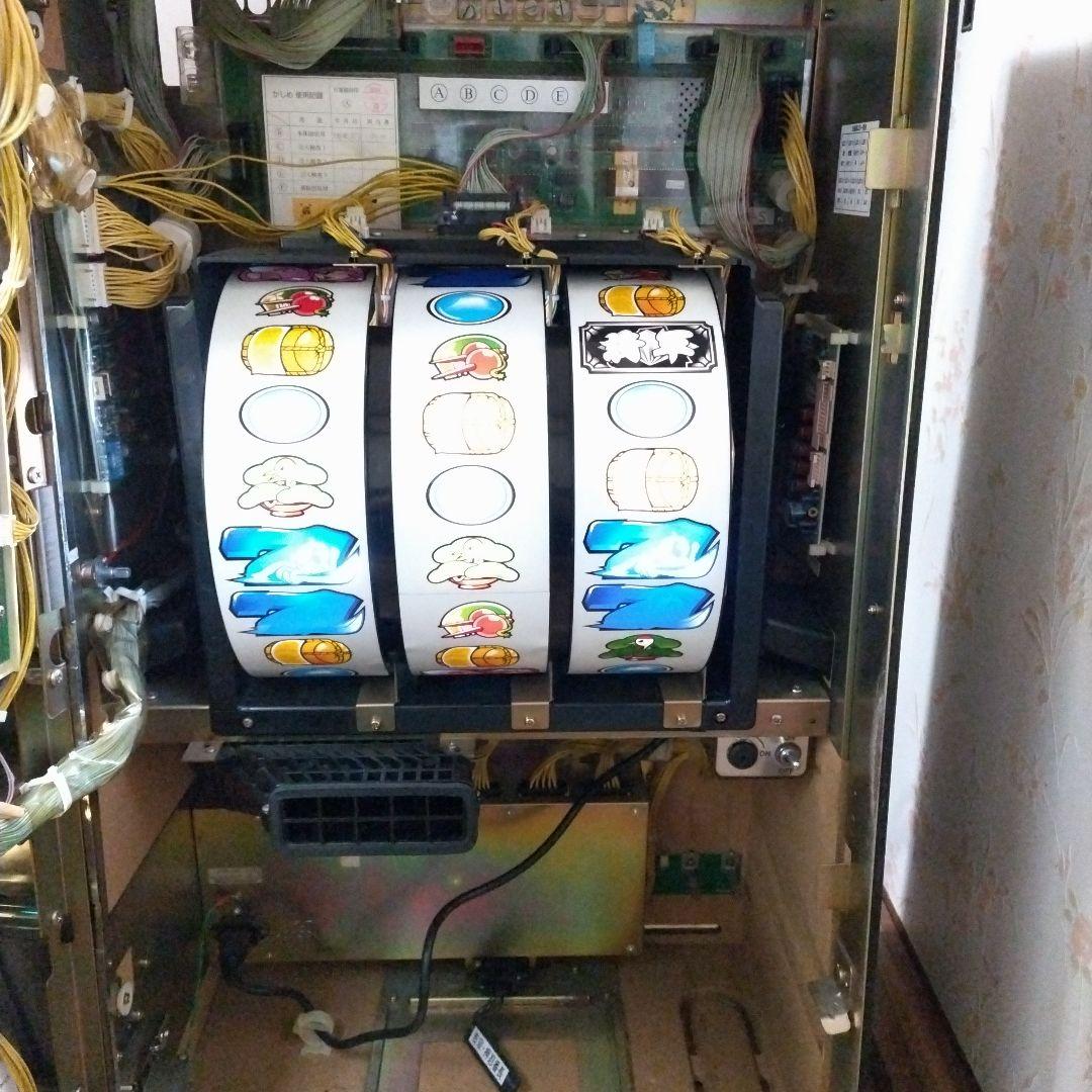 パチスロ　実機　吉宗S （越後屋パネル）不要機付き