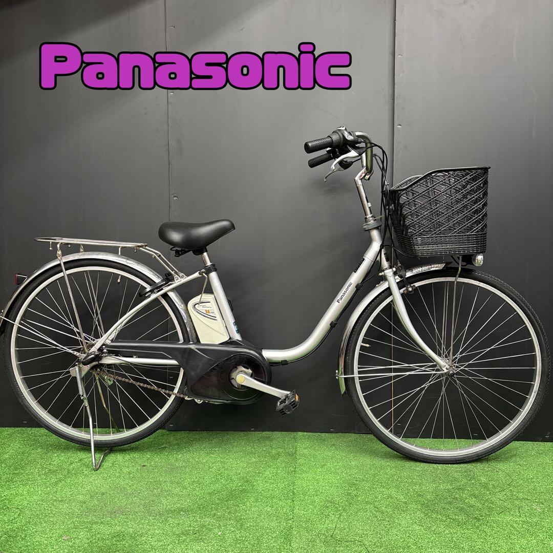 電動自転車 Panasonic Lithium vivi シルバー　98