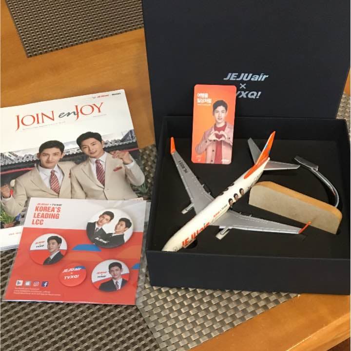 未使用 東方神起 チャンミン チェジュ航空