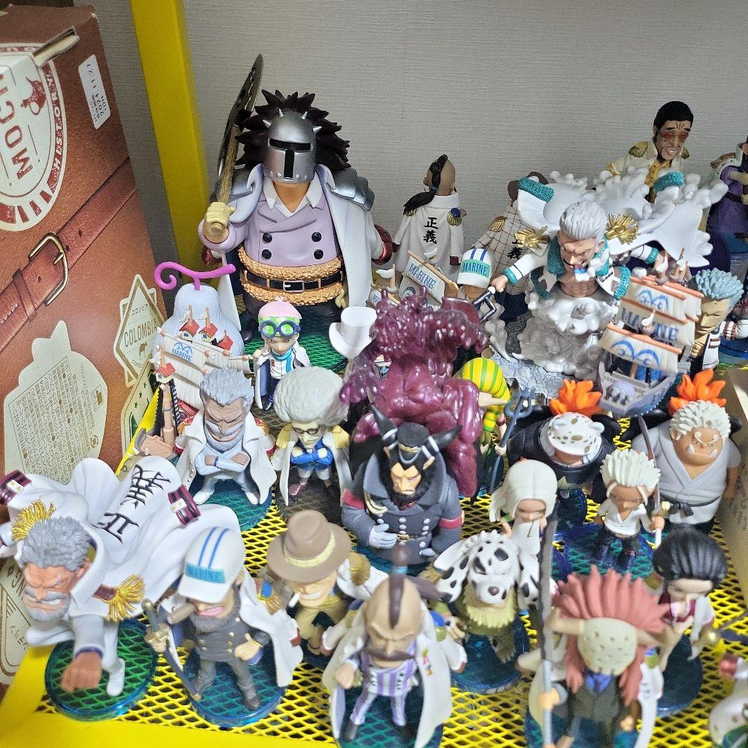 ワンピース ワーコレ海軍セット　ガレージやワーコレ多数