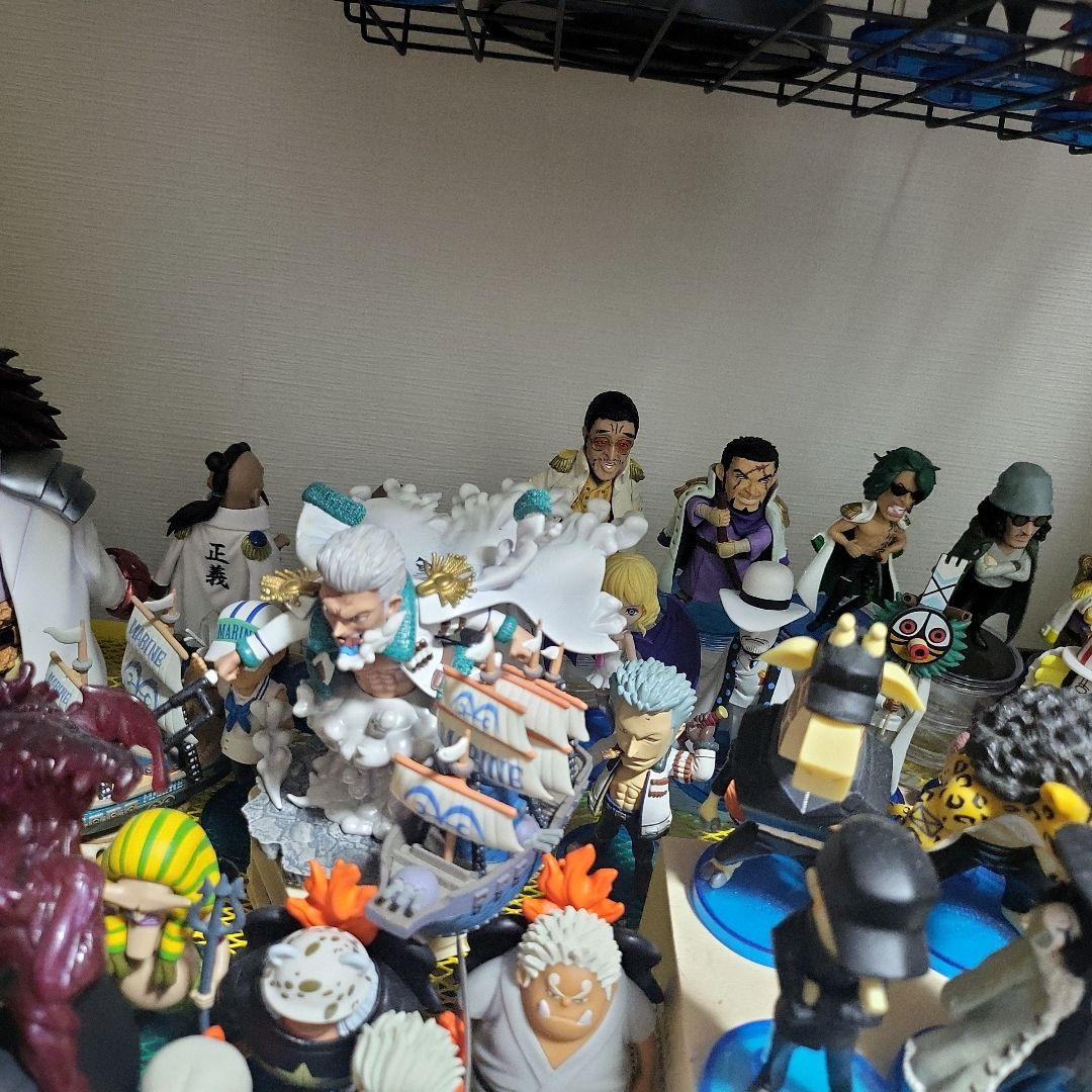 ワンピース ワーコレ海軍セット　ガレージやワーコレ多数