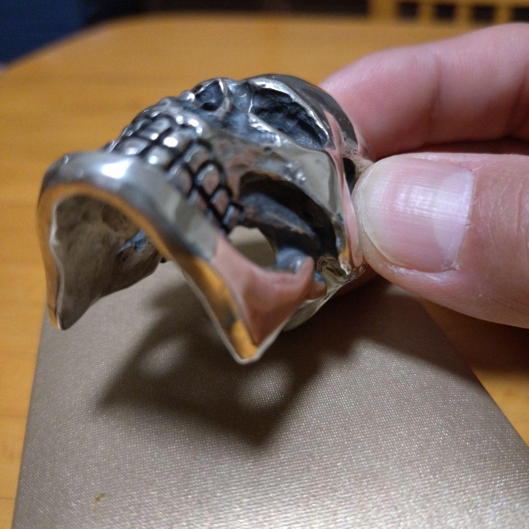 スカルリング　ラージ　自作　一点物