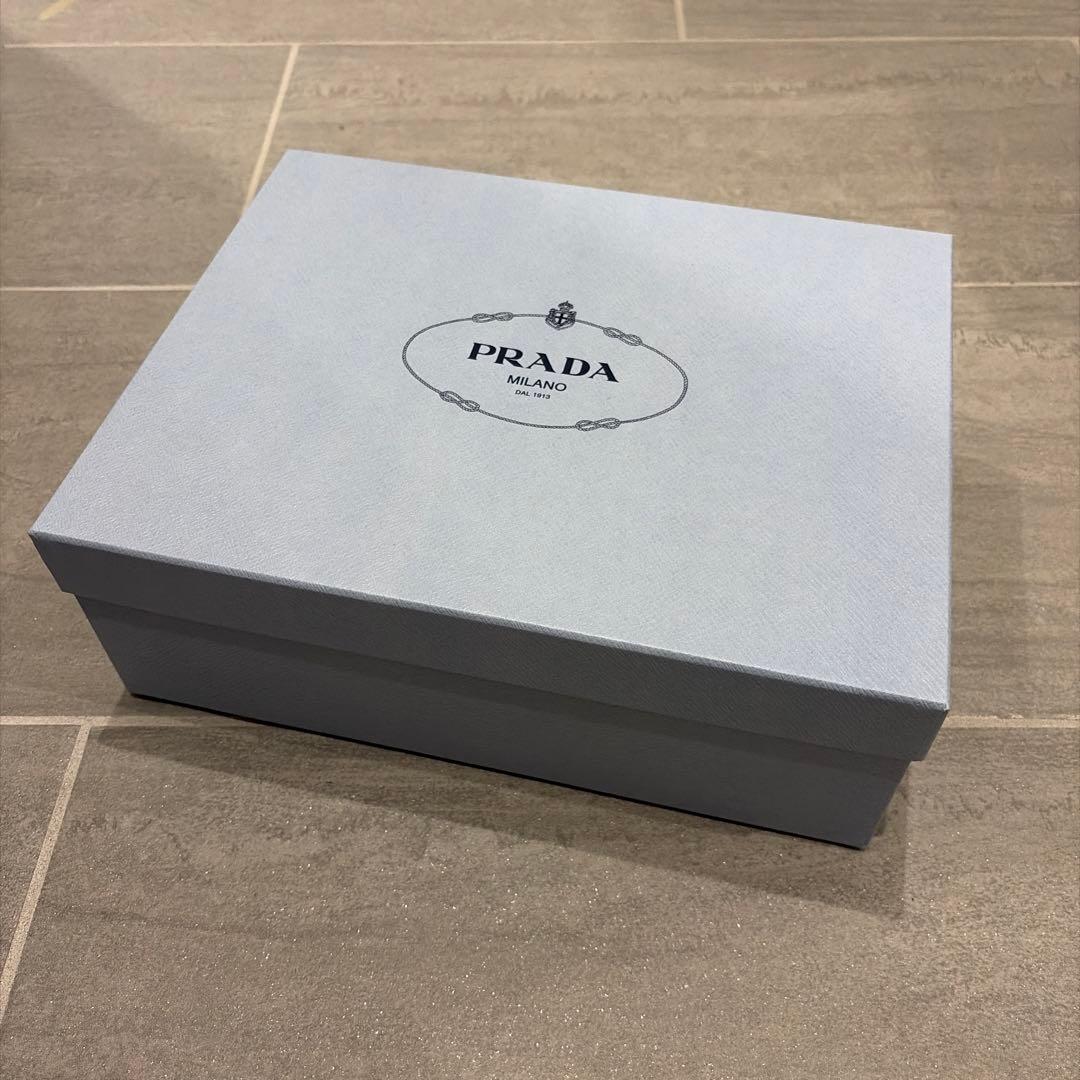 【36】PRADA ブラッシュドレザー ダービーシューズ 新品未使用
