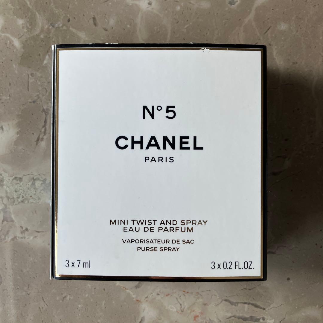 限定品 CHANEL N°5 ミニツイストアンドスプレー 7ml×3本セット