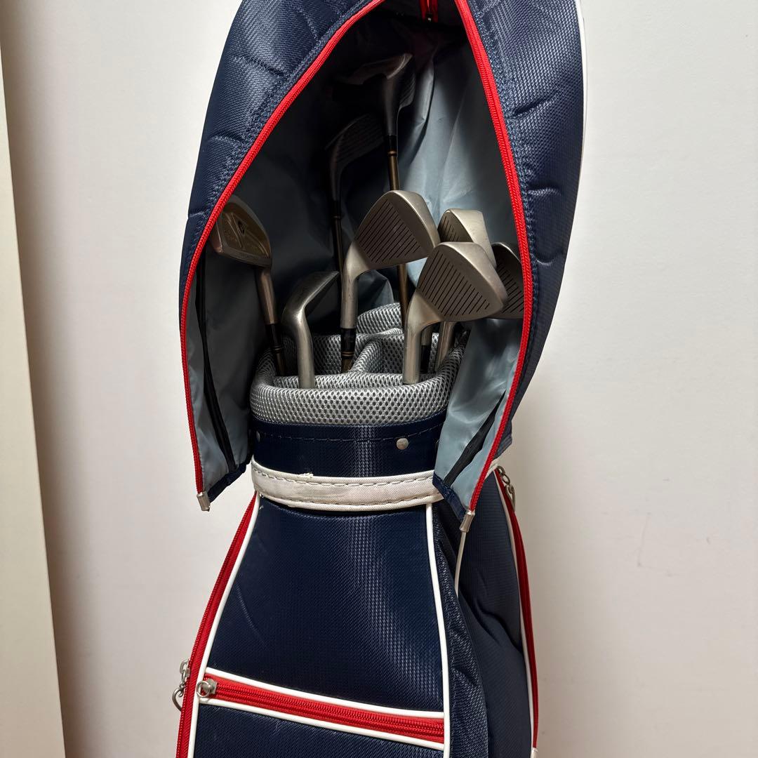 レディース ゴルフクラブセット ネイビー