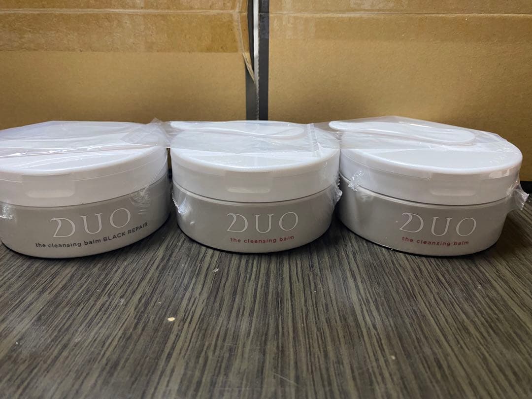 DUO クレンジングバーム ×2ブラックリペア×1 各90g
