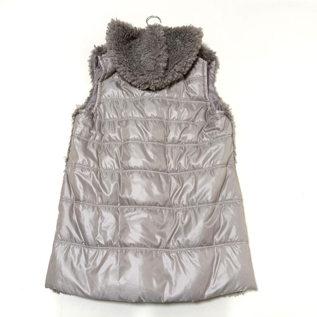 新品✨ダーマコレクション✨2wayフーデットコート　ボアライナー付き　Lサイズ