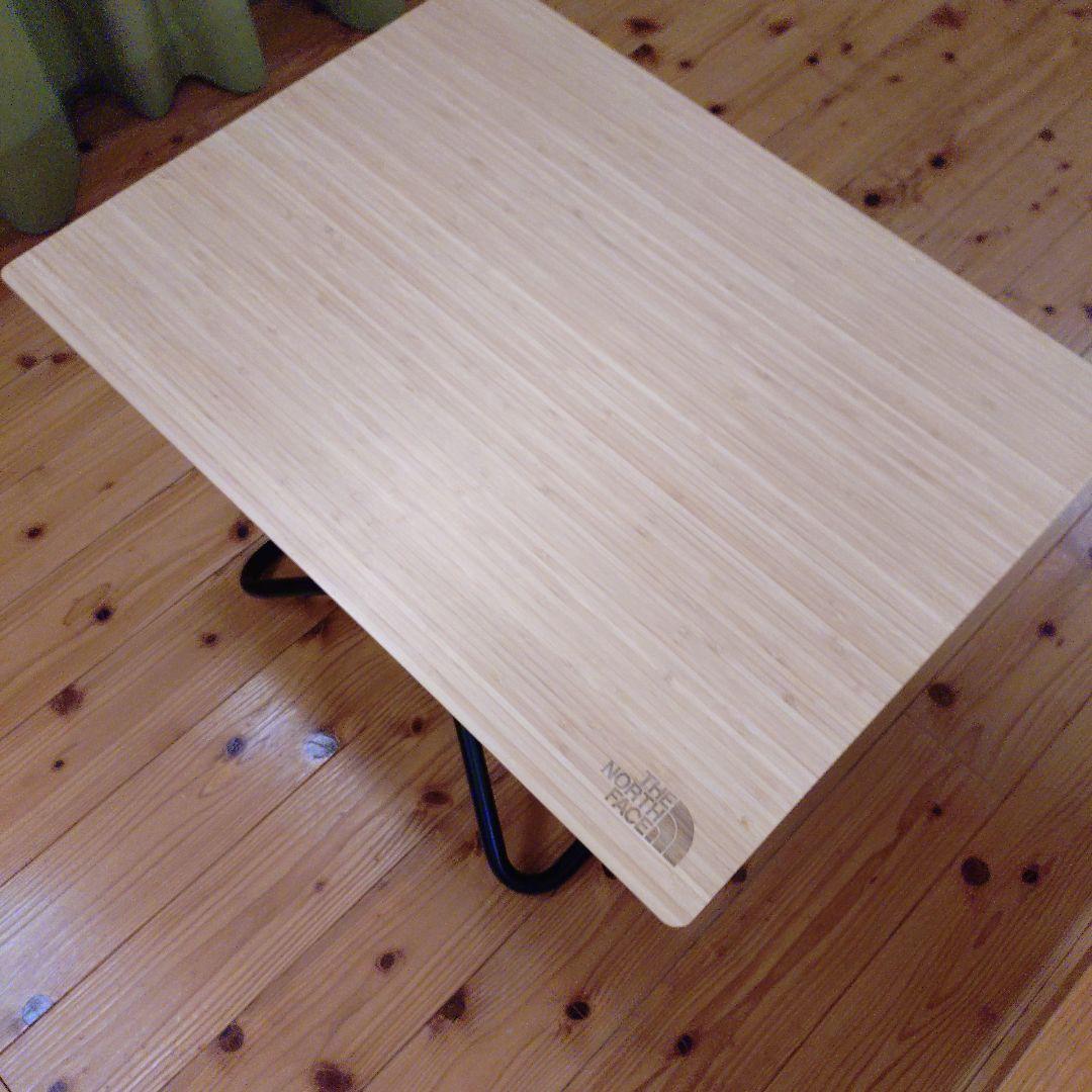 ノースフェイス　キャンプテーブル　お買い得　　【入れ物付】メルカリ最安値