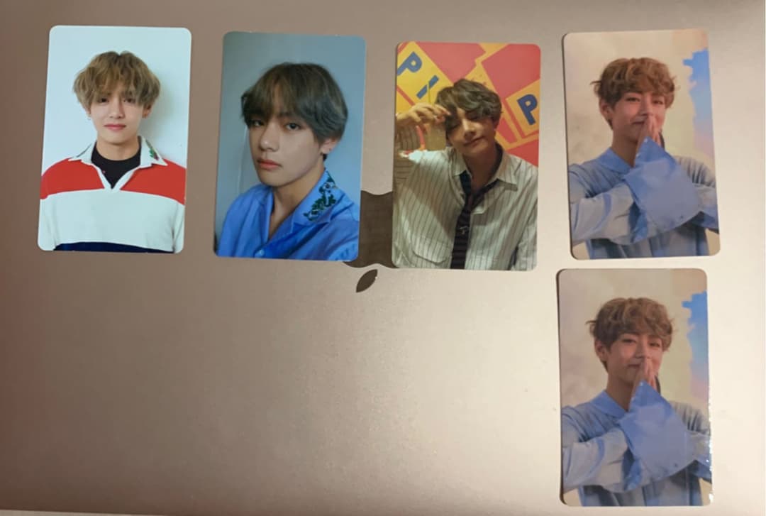 bts v テヒョン　テテ　トレカ　承