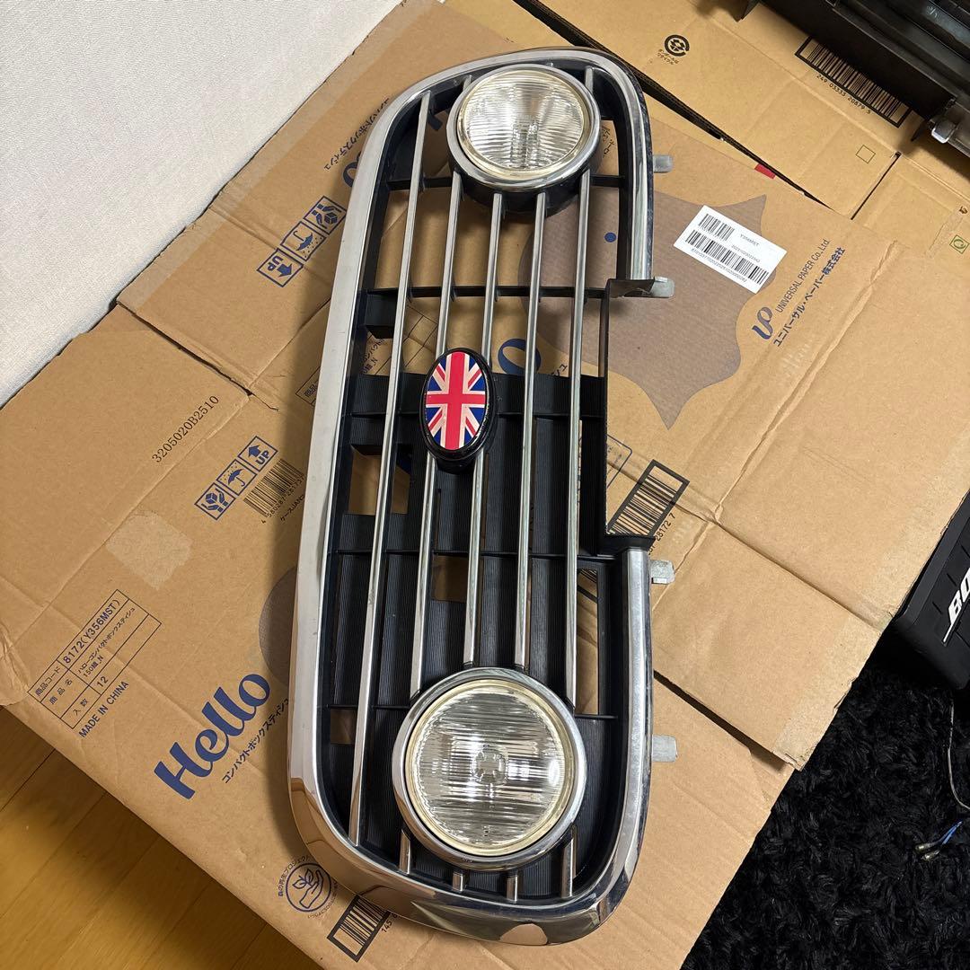 ミラジーノl700 フォグ加工グリル