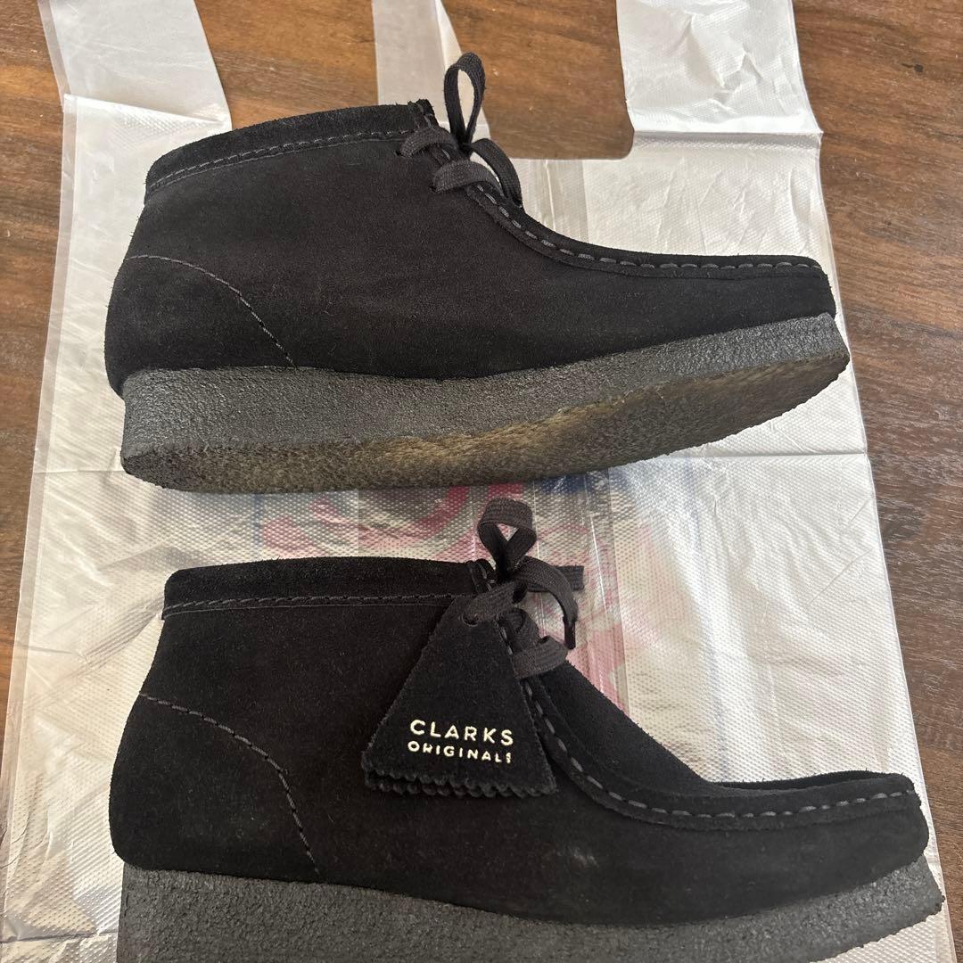 で*で様 Clarks Wallabee Boot. Black Sde