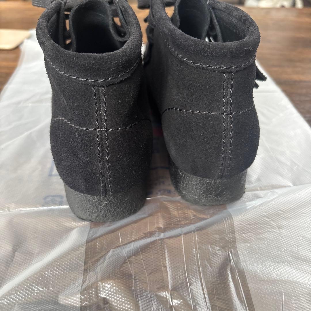 で*で様 Clarks Wallabee Boot. Black Sde