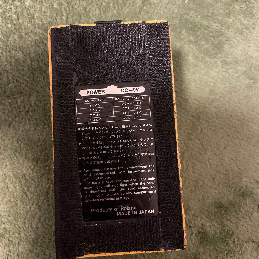 最終価格　boss od-1 1978年　ギター　エフェクター　オーバードライブ