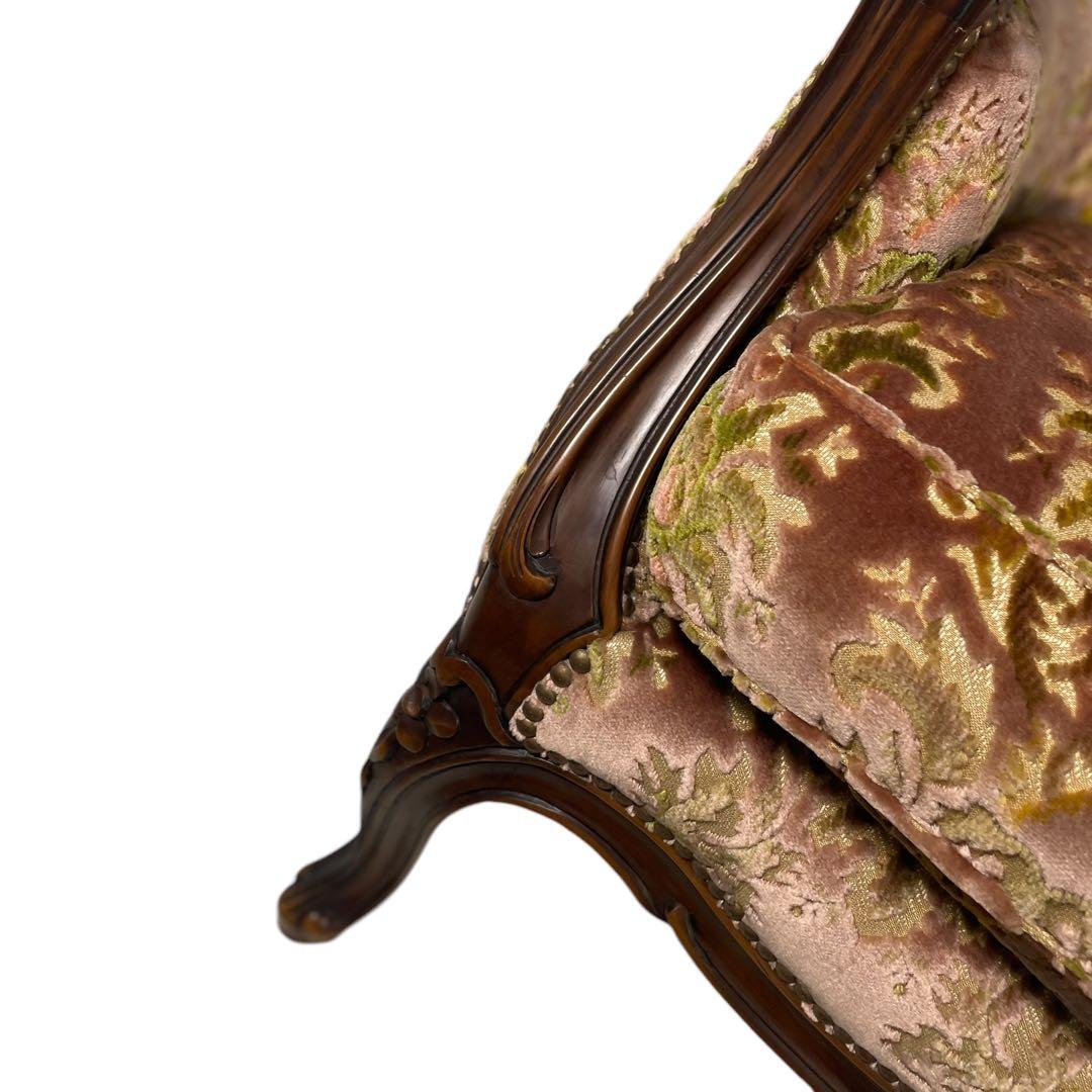 ひまわりサンサン　HR382 【美品】DOMANI ルイ15世 カリモク