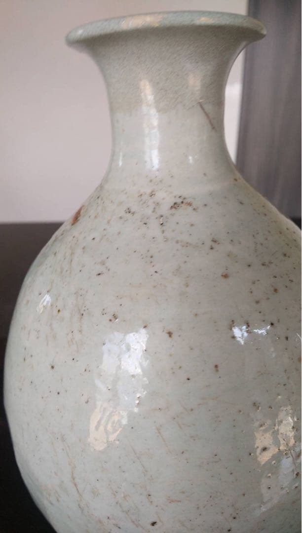 李朝　白磁　面取　朝鮮美術　韓国美術　古道具　古民芸