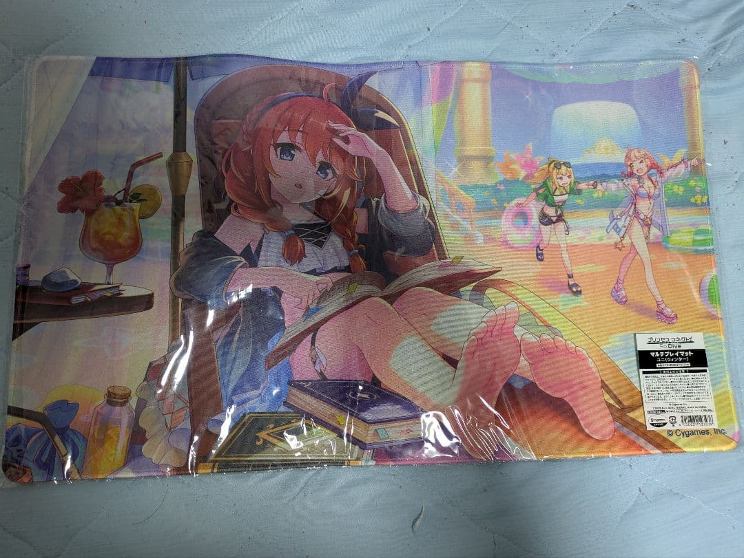 プリコネ マルチプレイマット　ユニ（ウィンター）