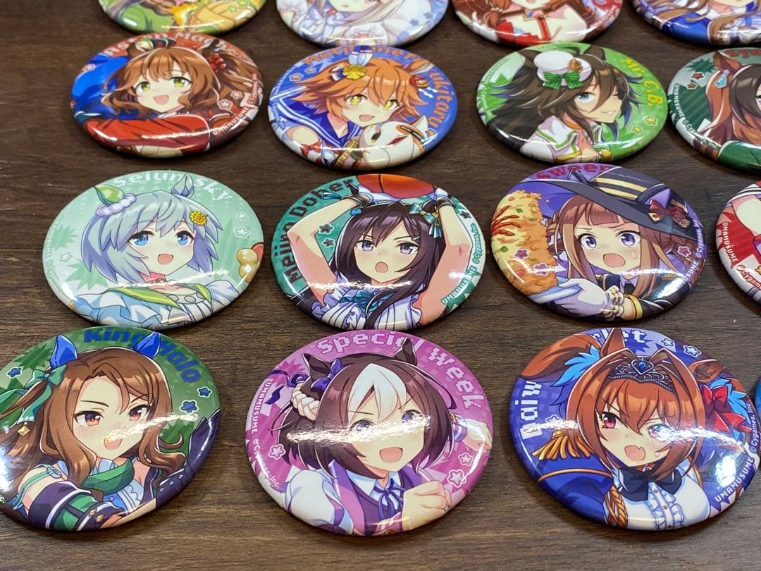 ウマ娘 プリティーダービー　熱血ハチャメチャ大感謝祭！　缶バッジ　25種