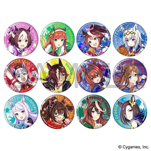 ウマ娘 プリティーダービー　熱血ハチャメチャ大感謝祭！　缶バッジ　25種