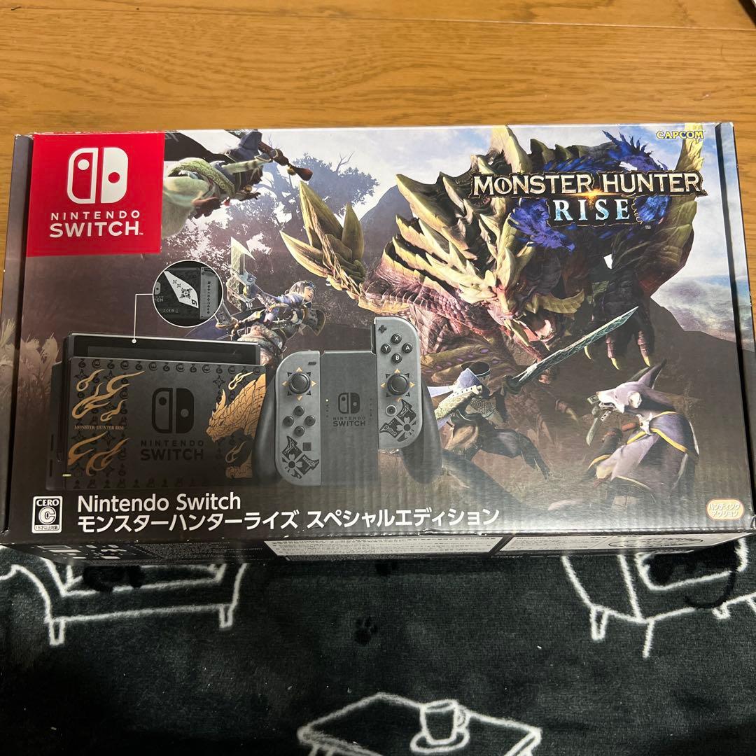 美品　Nintendo Switch ハンターライズ　スペシャルエディション