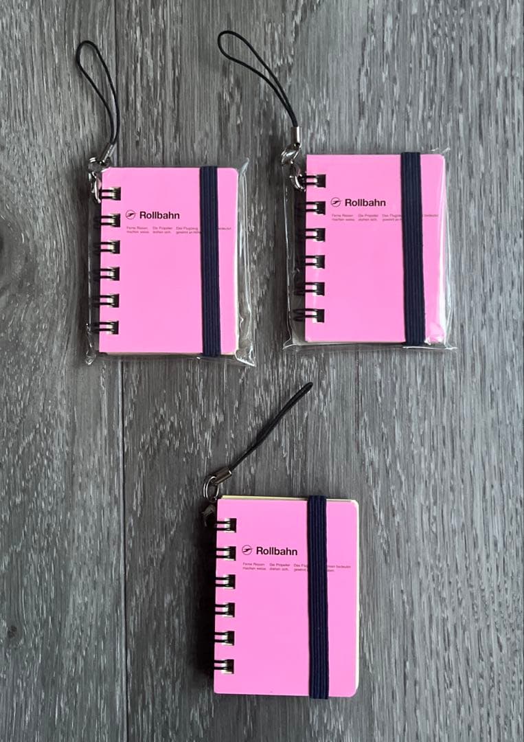 p*）様 ロルバーン ポケット付メモ ミクロ　3冊セット