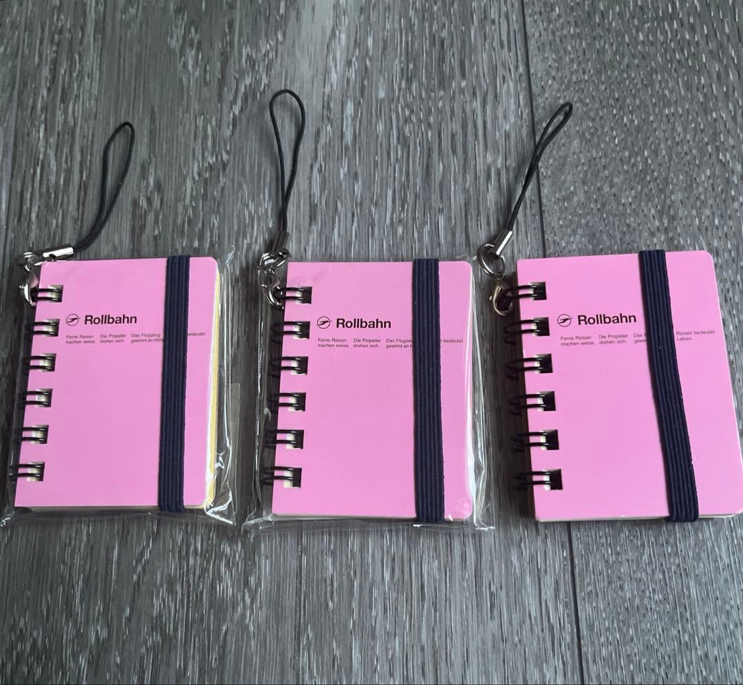 p*）様 ロルバーン ポケット付メモ ミクロ　3冊セット