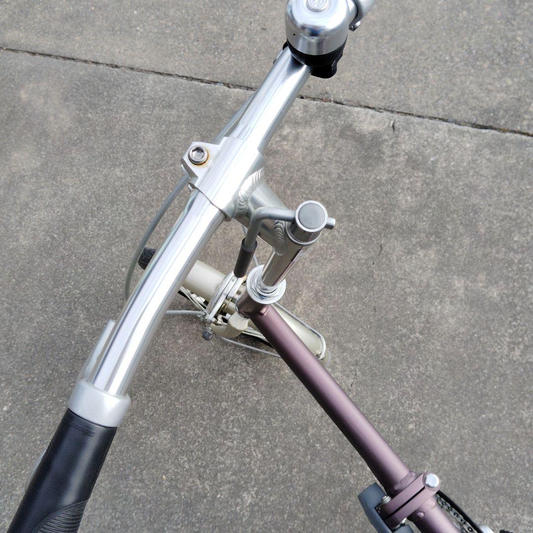 ブリヂストン　スニーカーライト160パープル　折りたたみ自転車