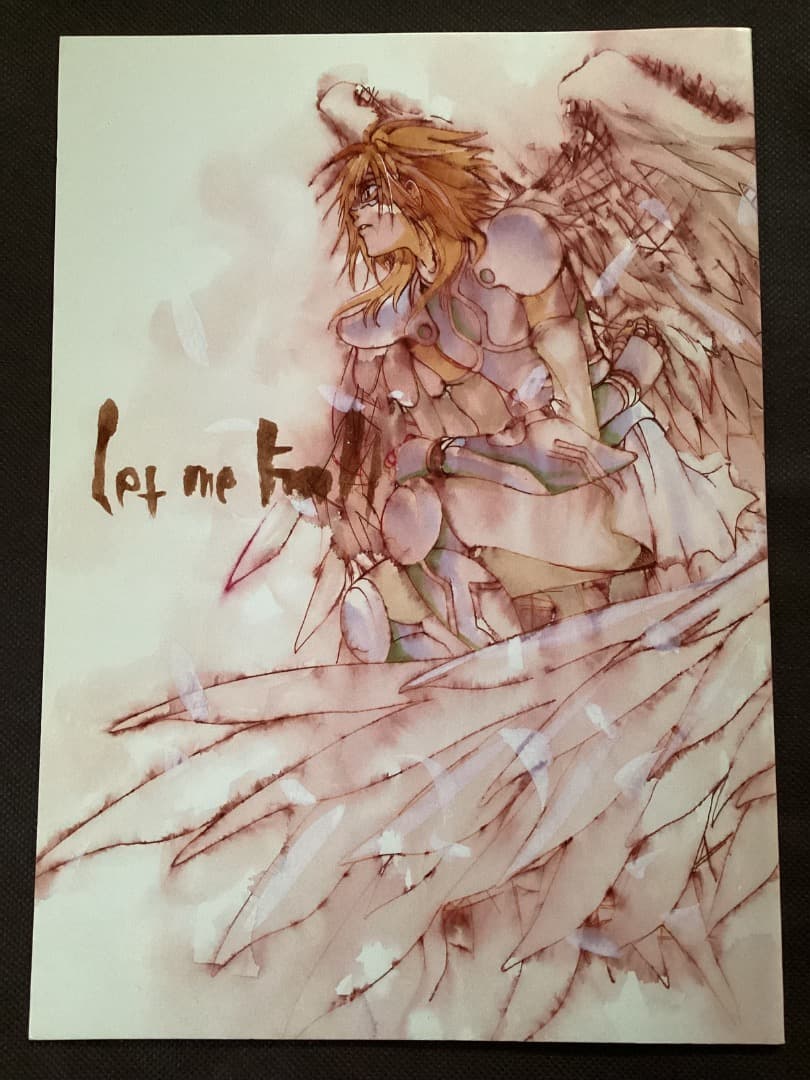 希少　手代木史織先生本人による　聖闘士星矢　同人誌　「Let me Fall」