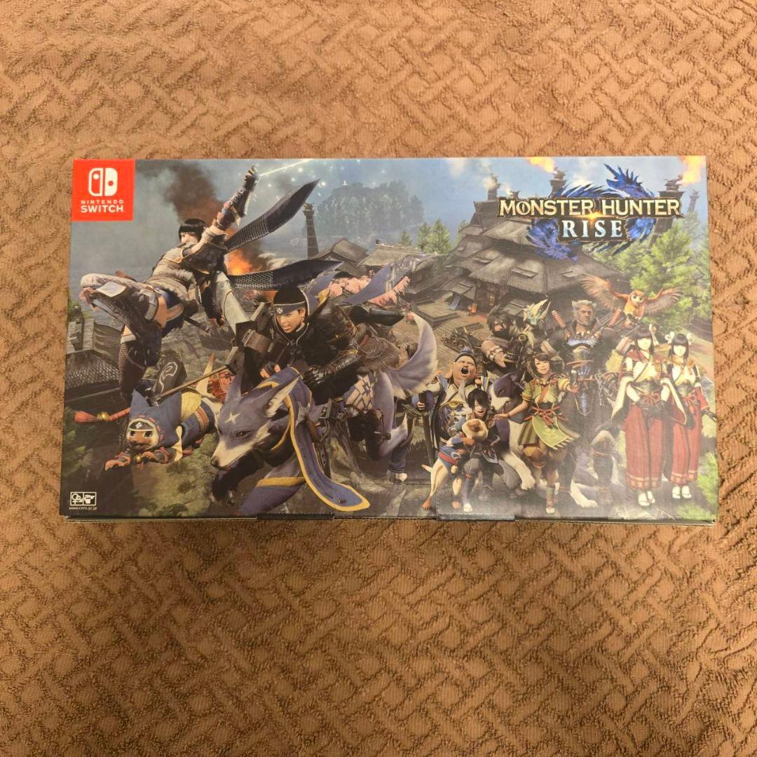 【美品おまけつき】モンスターハンターライズ 　switch 本体