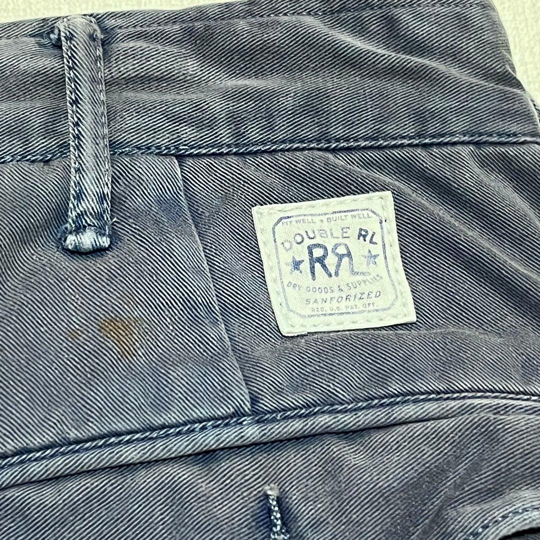 RRL DOUBLE RL チノパン ヴィンテージ加工 34×30 ワークパンツ