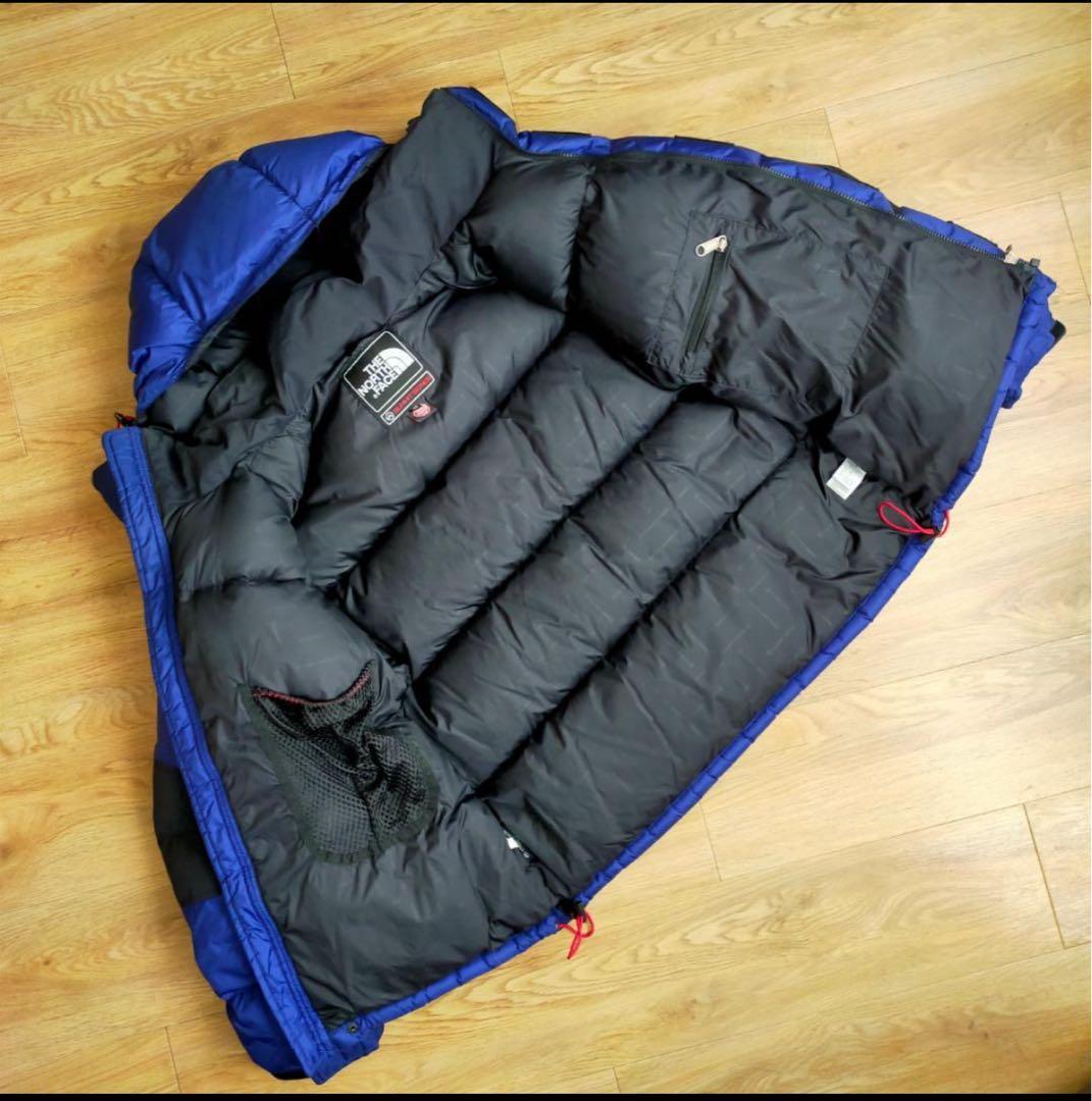 THE NORTH FACE ダウンジャケット 700 青　ヌプシ