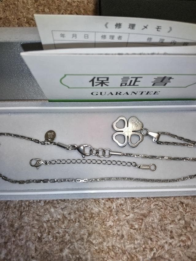 グッド ハーツ クローバー メタリック ネックレス Good HEARTZ