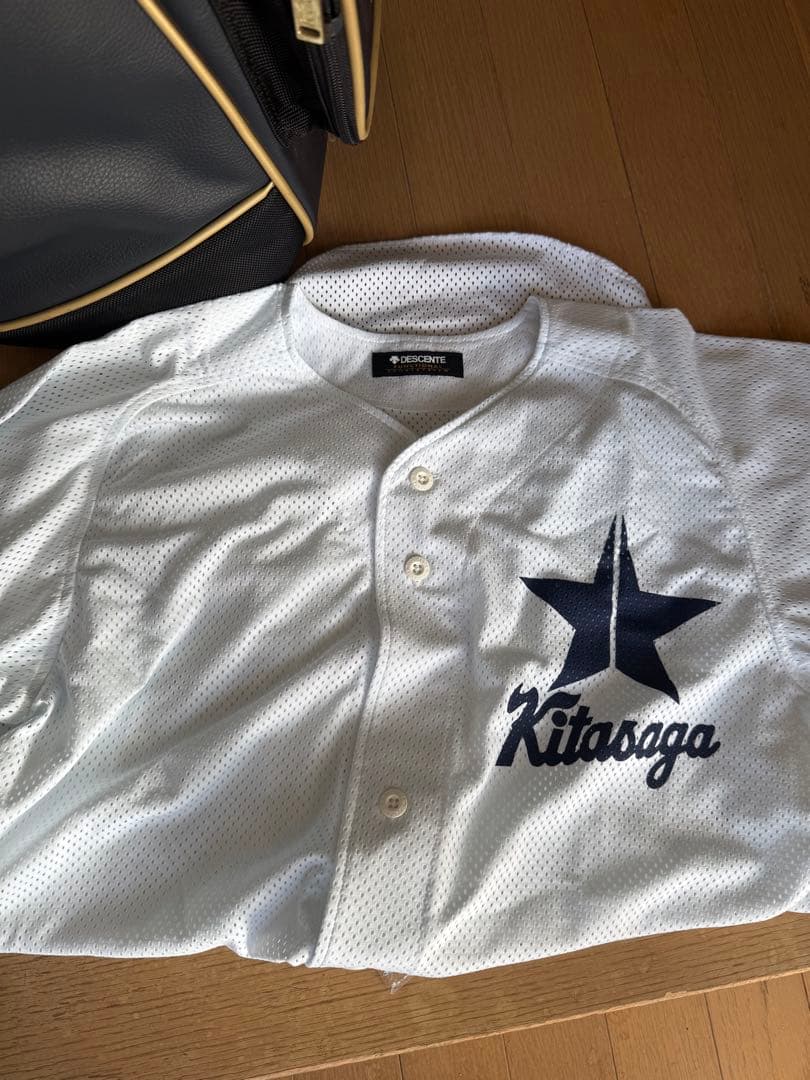 高校野球　北嵯峨高校　ヘルメット　ユニフォーム　バック　バラ売り可能