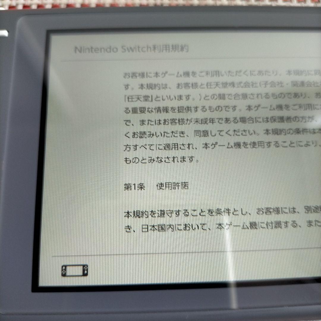 合馬Nintendo Switch Lite グレー 本体のみ ジャンク