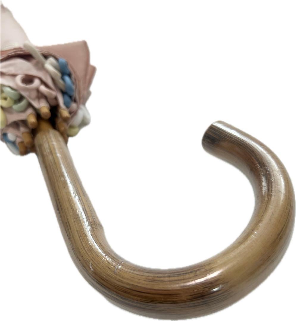 さえら☆ポテチーノ新品タグ付希少品　　　　　　　　　　　　　　雨傘　お花モチーフ