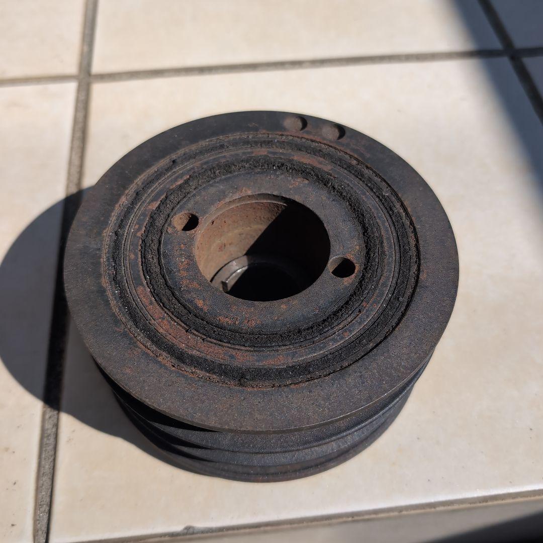 A*様 トヨタ　セリカＸX純正クランクプーリー GA61 1GGE青ヘッド