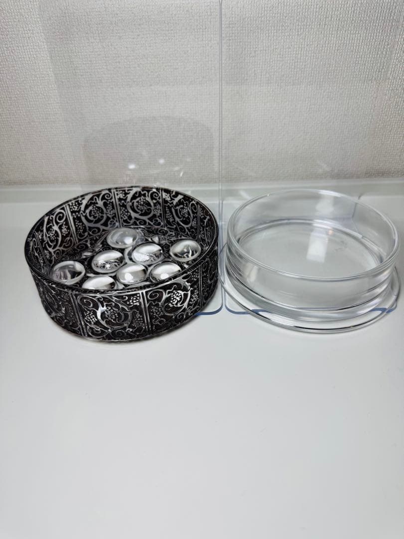 ラリック LALIQUE ロジェ パチネ 小物入れ オブジェ クリスタル✨